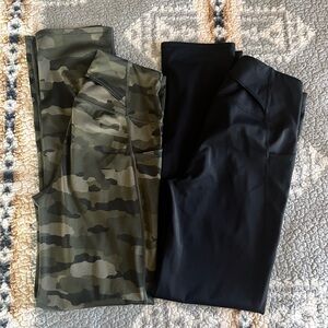 Camo and Black Duluth Pants S/31 inseam